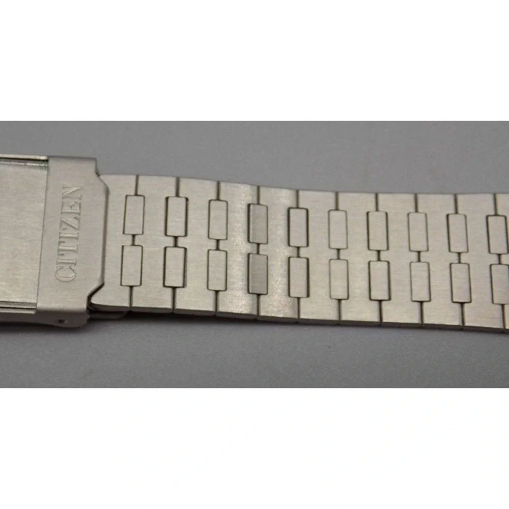 Citizen Wrist Watch Stainless Band Steel 20mm 6.5 Inches Long